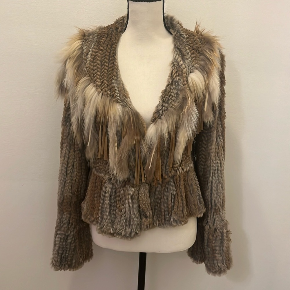 Rabbit Fur Jacket - image 1